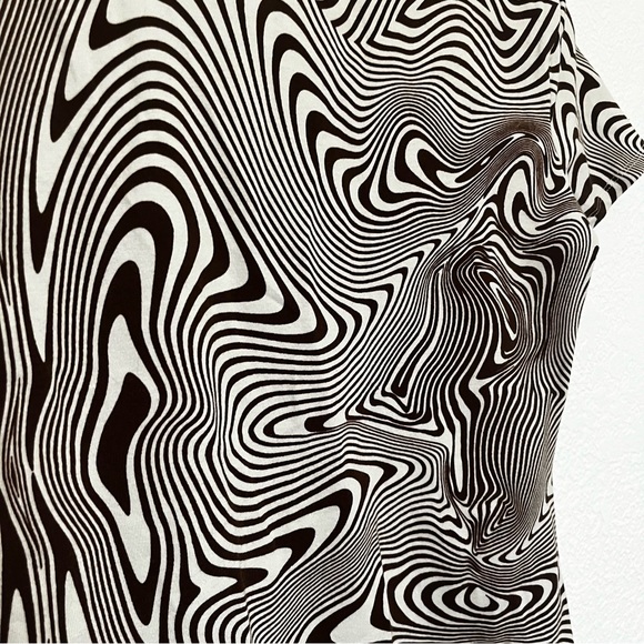 Dopamine Core Brown Stripe Dress - Picture 8 of 8